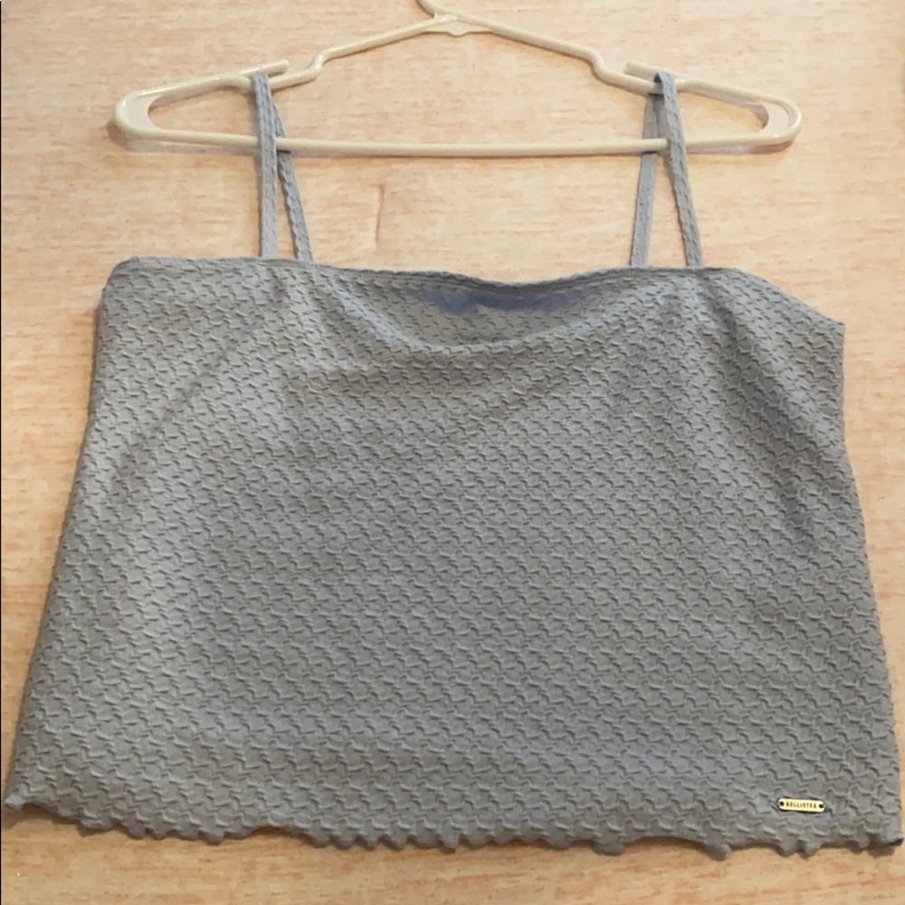 Hollister baby blue tank